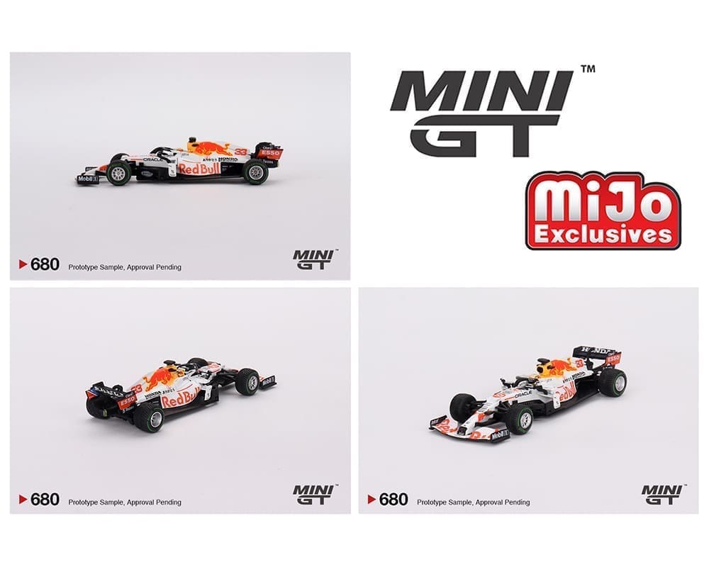 MINI GT 1/64 レッドブル RB16B #33 M.フェルスタッペン Red Bull RB16B #33 Max Verstappen Winner Formula One F1 