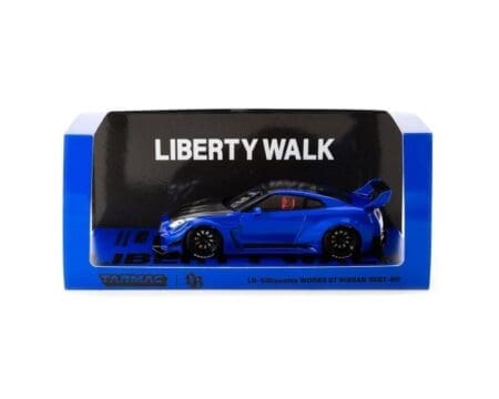 Tarmac Works 1:43 Liberty Walk LB-Silhouette Works GT Nissan 35GT-RR - Blue
