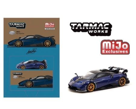 Tarmac Works 1:64 Pagani Imola - Blu Argentina - Global64 - MiJo Exclusives