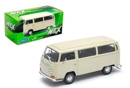Welly 1:24 1972 Volkswagen Bus T2 - Beige