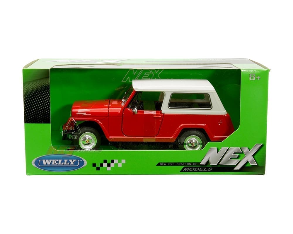 Welly 1:24 1967 Jeep Jeepster Commando Station Wagon - M & J