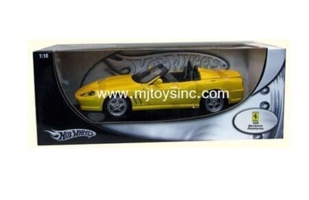 Hot Wheels 1:18 Ferrari 550 Barchetta Pininfarina - Yellow