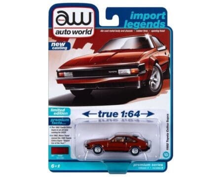 Auto World 1:64 1982 Toyota Celica Supra - Terra Cotta - Premium 2023 Release 4 Version B Limited Edition