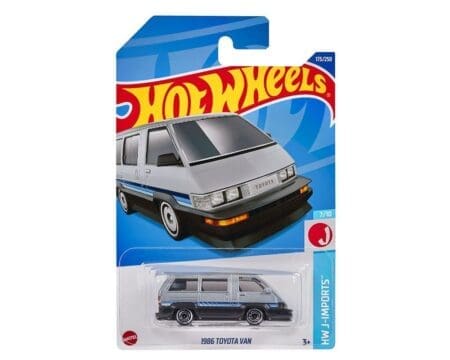 Hot Wheels 1:64 Basic Toyota Van Classic - Silver - Solid Case Pack