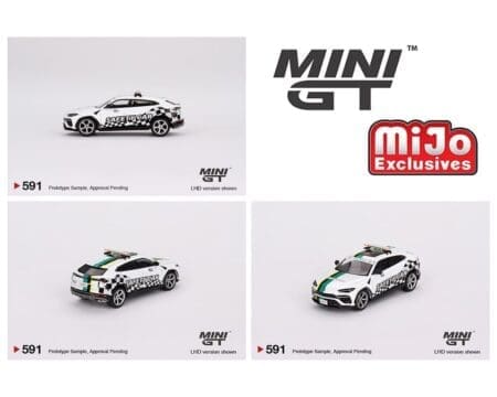 Mini GT 1:64 Lamborghini Urus  2022 Macau GP Official Safety Car - MiJo Exclusives