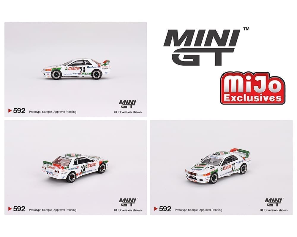 Ignition Model 1:18 Nissan Skyline GT-R (BNR32) CASTROL (#23
