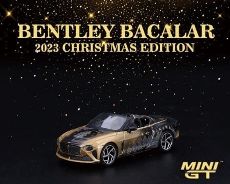 Mini GT 1:64 Bentley Mulliner Bacalar 2023 Christmas Limited Edition - Image 3