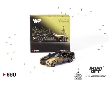 Mini GT 1:64 Bentley Mulliner Bacalar 2023 Christmas Limited Edition - Image 2