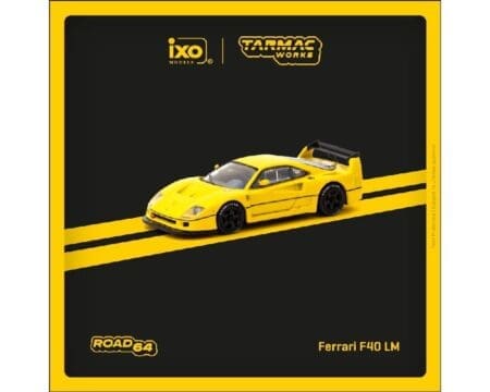 Tarmac Works 1:64 Ferrari F40 LM - Yellow - Road64