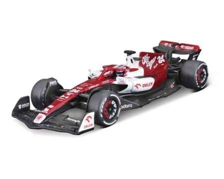 Bburago 1:43 Alfa Romeo 2022 F1 Team Bahrain GP #24 Zhou Guanyu - Race F1 - Image 2