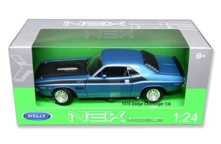 Welly 1:241970 Dodge Challenger T/A Blue