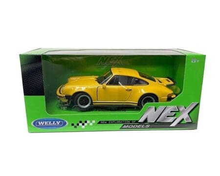 Welly 1:24 1974 Porsche 911 Turbo Yellow