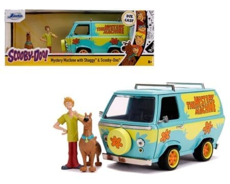 Jada 1:24 Mystery Machine with Shaggy & Scooby - Scooby-Doo! - Hollywood Rides