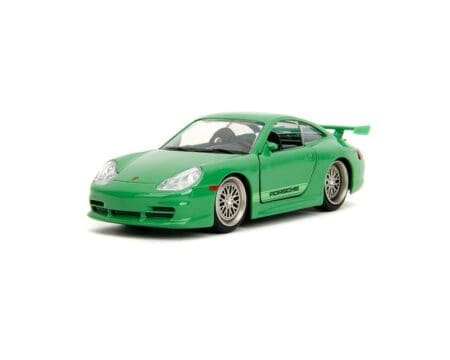 Jada 1:32 Porsche 911 GT3 (996) - Green - Pink Slips - Image 2