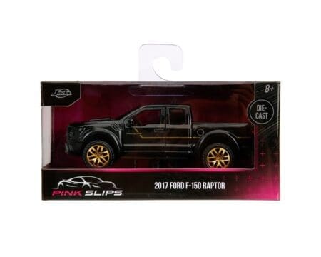 Jada 1:32 2017 Ford F-150 Raptor - Black - Pink Slips