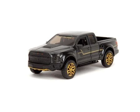Jada 1:32 2017 Ford F-150 Raptor - Black - Pink Slips - Image 2