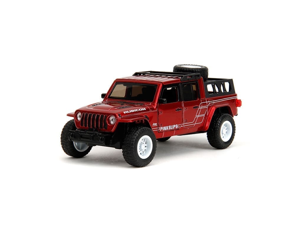 Jada 1:32 2020 Jeep Gladiator - Candy Red - Pink Slips - M