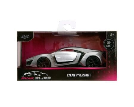 Jada 1:32 Lykan Hypersport - Silver - Pink Slips