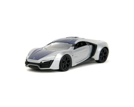 Jada 1:32 Lykan Hypersport - Silver - Pink Slips - Image 2