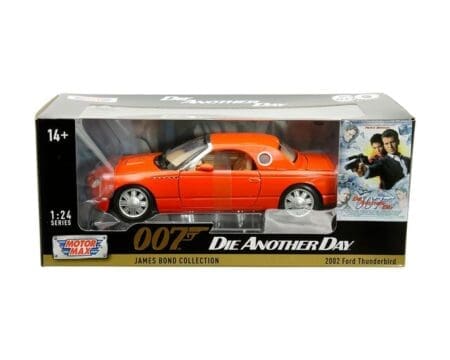 Motormax 1:24 2002 Ford Thunderbird - 007 Die Another Day - James Bond Collection