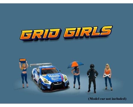 American Diorama 1:64 Grid Girls Figures - MiJo Exclusives Limited Edition - Image 2