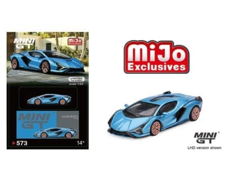 Mini GT 1:64 Lamborghini Sián FKP 37 Ble Aegir - Mijo Exclusives