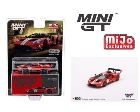 Mini GT 1:64 Ford GT MK II #013 - Rosso Alpha - LHD - MiJo Exclusives