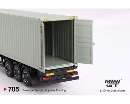Mini GT 1:64 Mercedes-Benz Actros with 40 Ft Dry Container - UPS Europe - Image 2