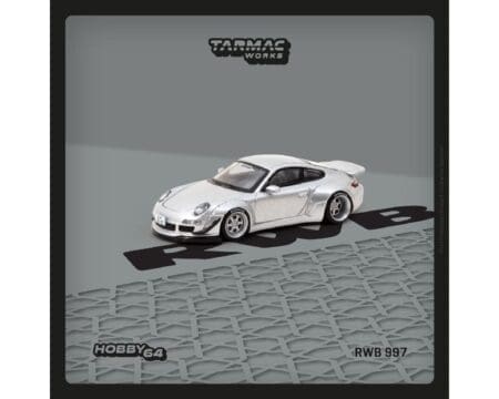 Tarmac Works 1:64 RWB 997 Abu Hhabi- Silver - Hobby64