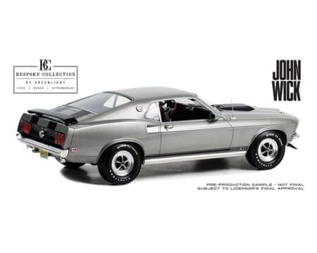 Greenlight 1:12 John Wick 1969 Ford Mustang BOSS 429 Resin Vehicle - Bespoke Collection - Image 2