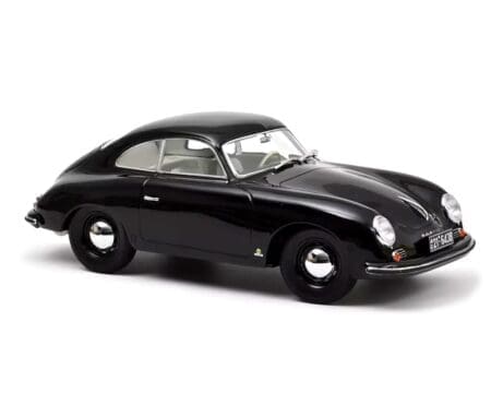 Norev 1:18 1952 Porsche 356 Coupe - Black - Image 2