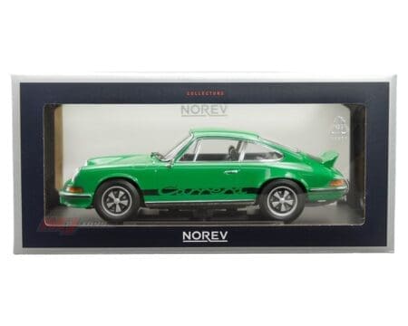 Norev 1:18 1973 Porsche 911 RS - Green with Black Deco
