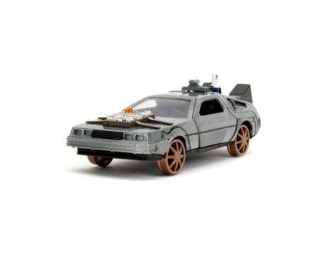 Jada 1:32 Back To The Future Part III Time Machine Rail Version - Image 2