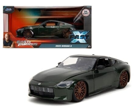 Jada 1:24 2023 Nissan Z - Green - Fast & Furious: Fast X