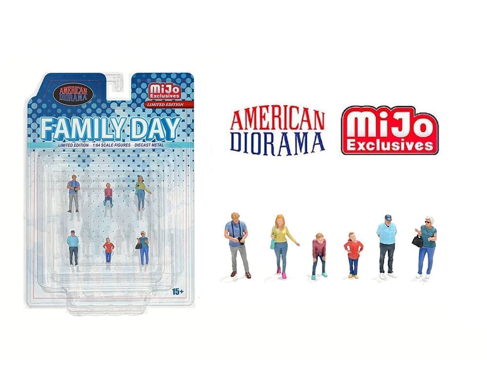 Preorder) American Diorama 1:64 Mijo Exclusive Figures Weekend