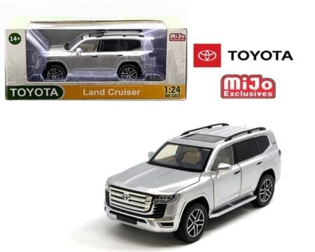 MiJo Exclusives 1:24 Toyota Land Cruiser 2023 - Silver
