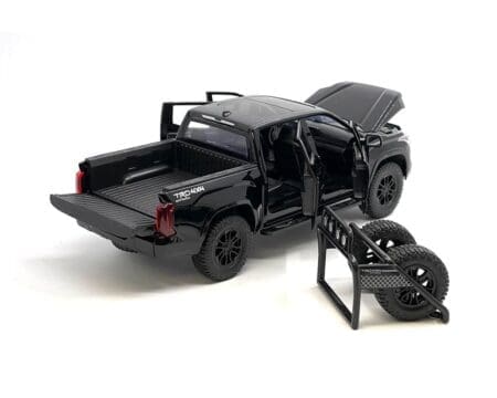 MiJo Exclusives 1:24 2023 Toyota Tundra - Black - Image 3