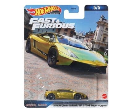Hot Wheels 1:64 Fast & Furious Premium 2023 D - Lamborghini Gallardo LP570-4 Superleggera - Solid Case