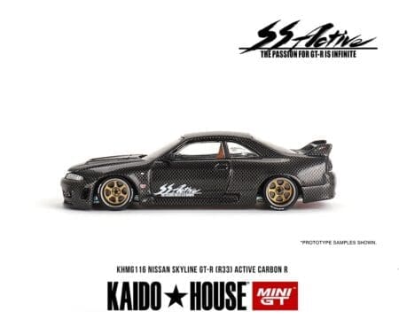 Kaido House x Mini GT 1:64 Nissan Skyline GT-R (R33) Active Carbon R - Image 3