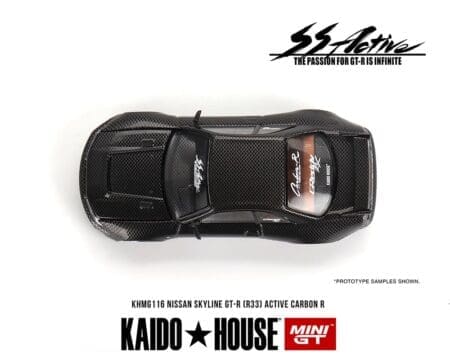 Kaido House x Mini GT 1:64 Nissan Skyline GT-R (R33) Active Carbon R - Image 4