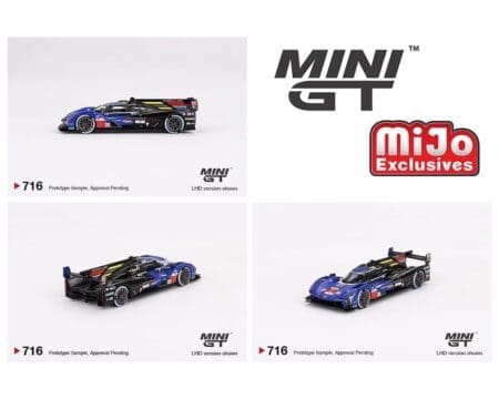 Mini GT 1:64 Cadillac V-Series.R #2 Cadillac Racing 2023 Le Mans 24 Hrs 3rd Place - MiJo Exclusives