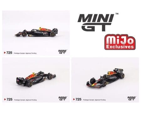 (Preorder) Mini GT 1:64 Oracle Red Bull Racing RB19 #11 Sergio Pérez F1 2023 Saudi Arabian GP Winner - MiJo Exclusives