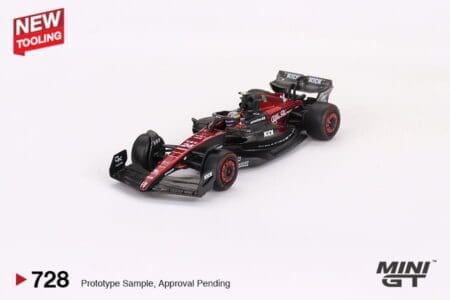 Mini GT 1:64 Alfa Romeo C43 #24 Zhou Guanyu 2023 F1 2023 Australian GP- MiJo Exclusives - Image 2