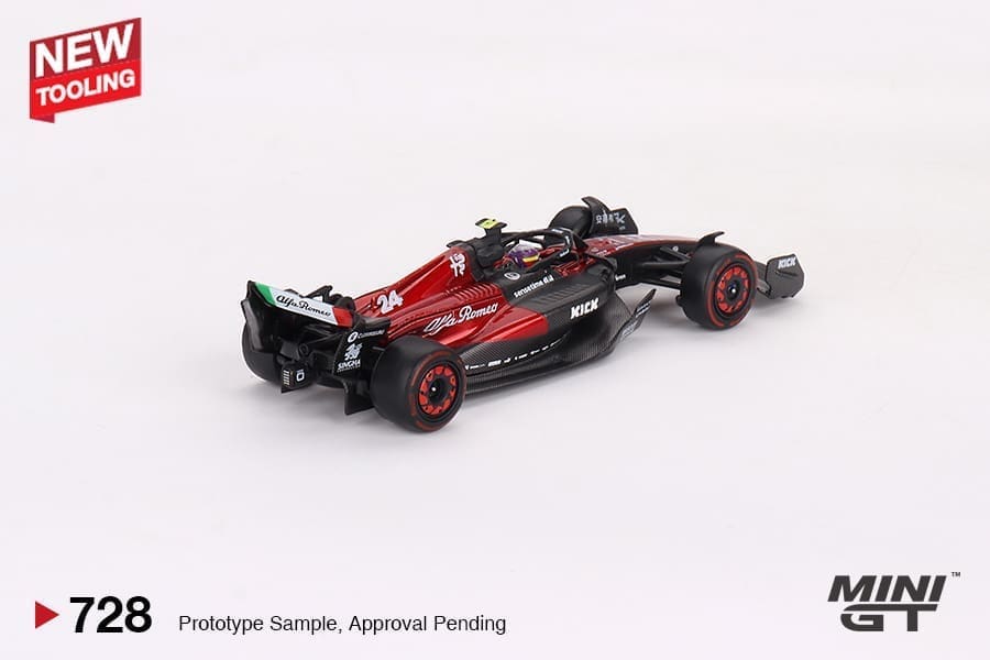 Minichamps 1:43 Zhou Guanyu Alfa Romeo C43 #24 Australian GP