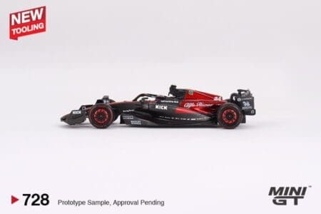 Mini GT 1:64 Alfa Romeo C43 #24 Zhou Guanyu 2023 F1 2023 Australian GP- MiJo Exclusives - Image 4
