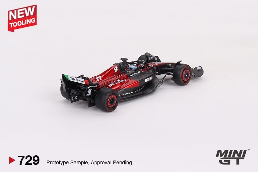 Mini GT 1:64 Alfa Romeo C43 #77 Valtteri Bottas 2023 F1 2023
