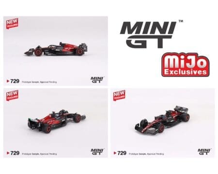 Mini GT 1:64 Alfa Romeo C43 #77 Valtteri Bottas 2023 F1 2023 Australian GP- MiJo Exclusives