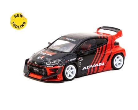 Tarmac Works 1:43 Pandem Toyota Yaris ADVAN - Hobby43 - Image 2