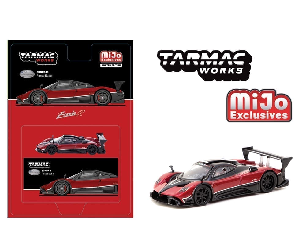 Tarmac Works 1:64 Pagani Zonda R - Rosso Dubai - Global64