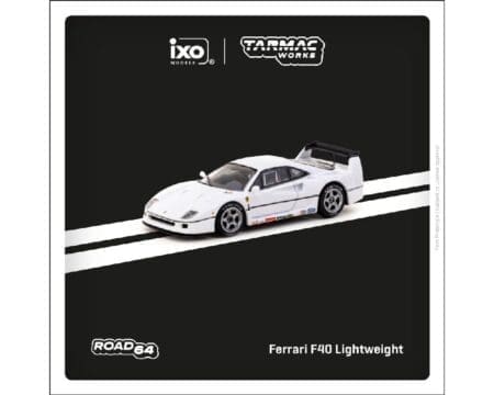 Tarmac Works 1:64 Ferrari F40 Lightweight - White - Road64